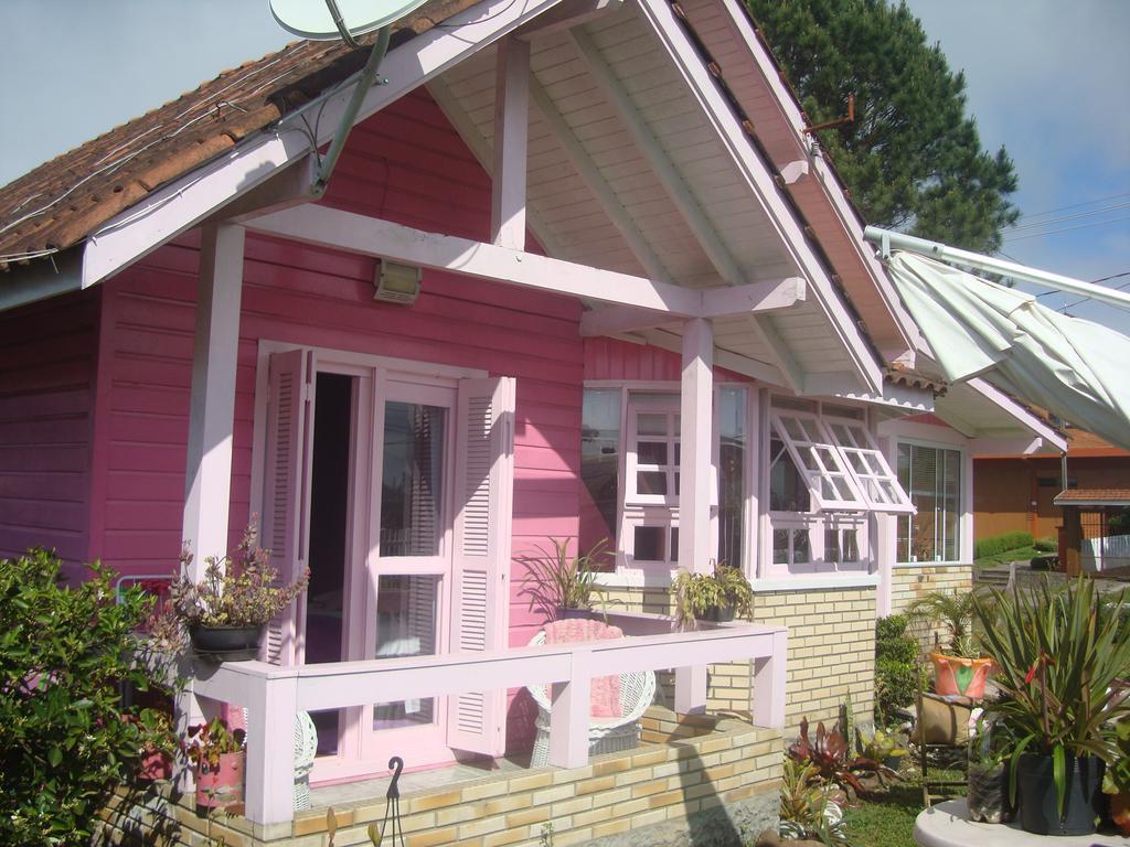 Casa de férias Chale Encantos Rosa E Lilas Gramado