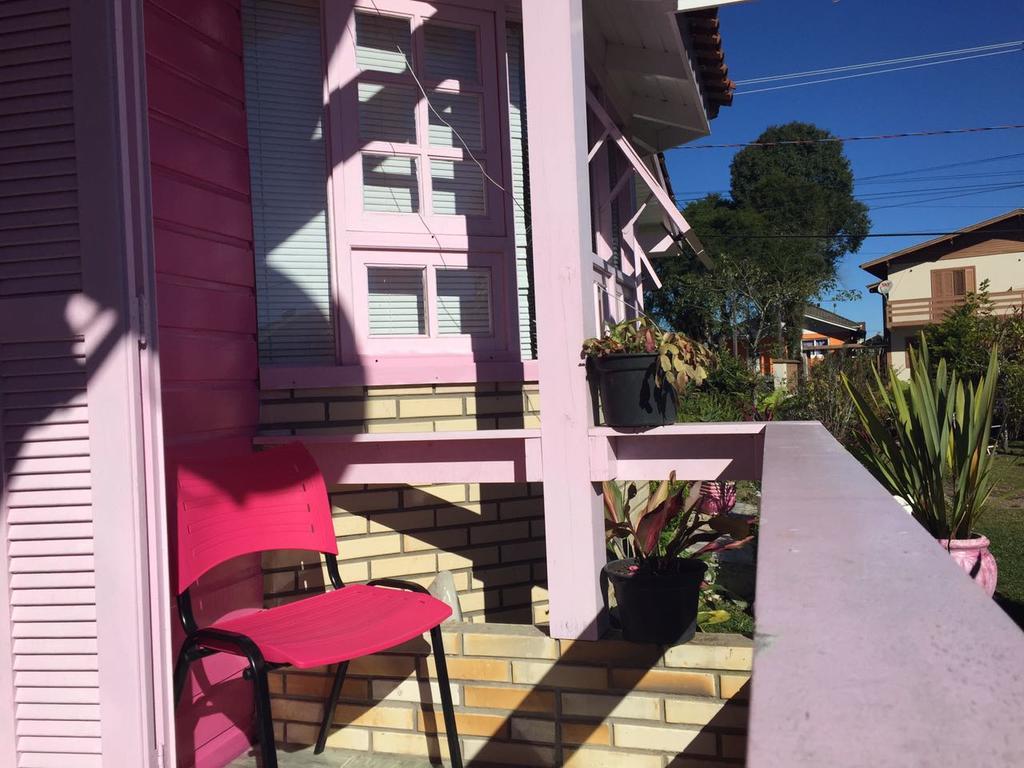Chale Encantos Rosa E Lilas Casa de férias
