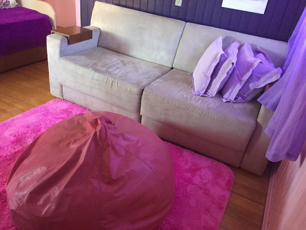 Chale Encantos Rosa E Lilas Casa de férias