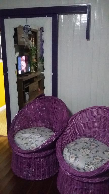 Chale Encantos Rosa E Lilas
