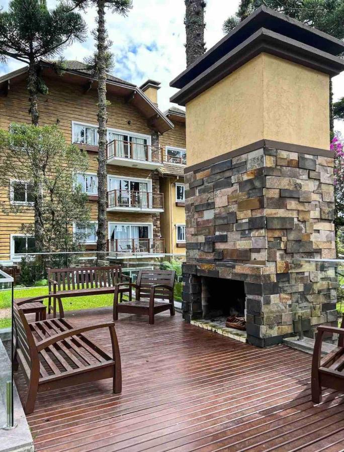 Apartamento Seu Lar Em Gramado! Lindo Com Piscina E Ofuro